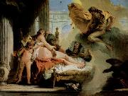 Giovanni Battista Tiepolo Danae und Zeus oil painting